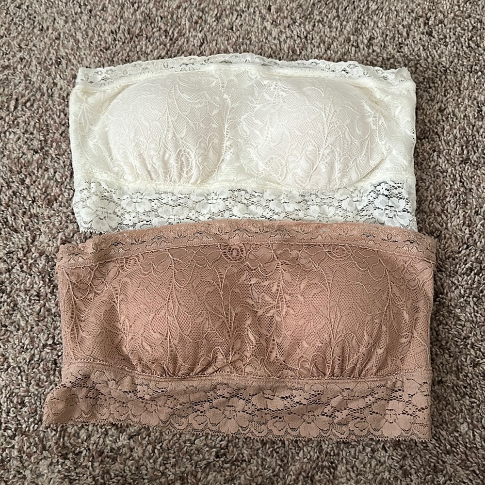 Aeropostale 2 Pack Lace Baneau Bralette